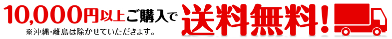 10000円以上ご購入で送料無料！